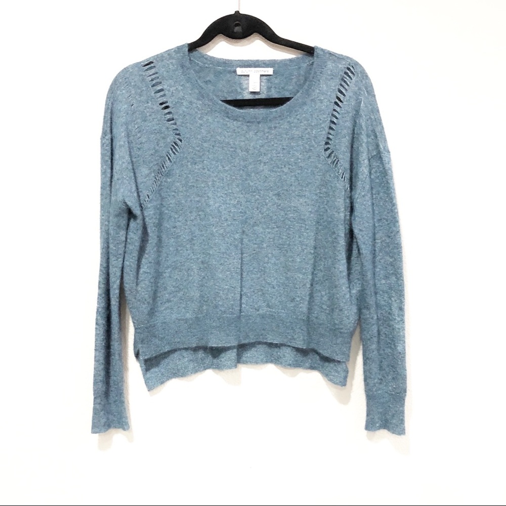 Autumn Cashmere Silk Blend Crewneck Pullover